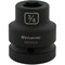 Dynamic 1" Drive Standard Socket, Black Phosphate, Tools 3/4" X 1" Drive, 6 Point Standard Length D025324 - alternate 1